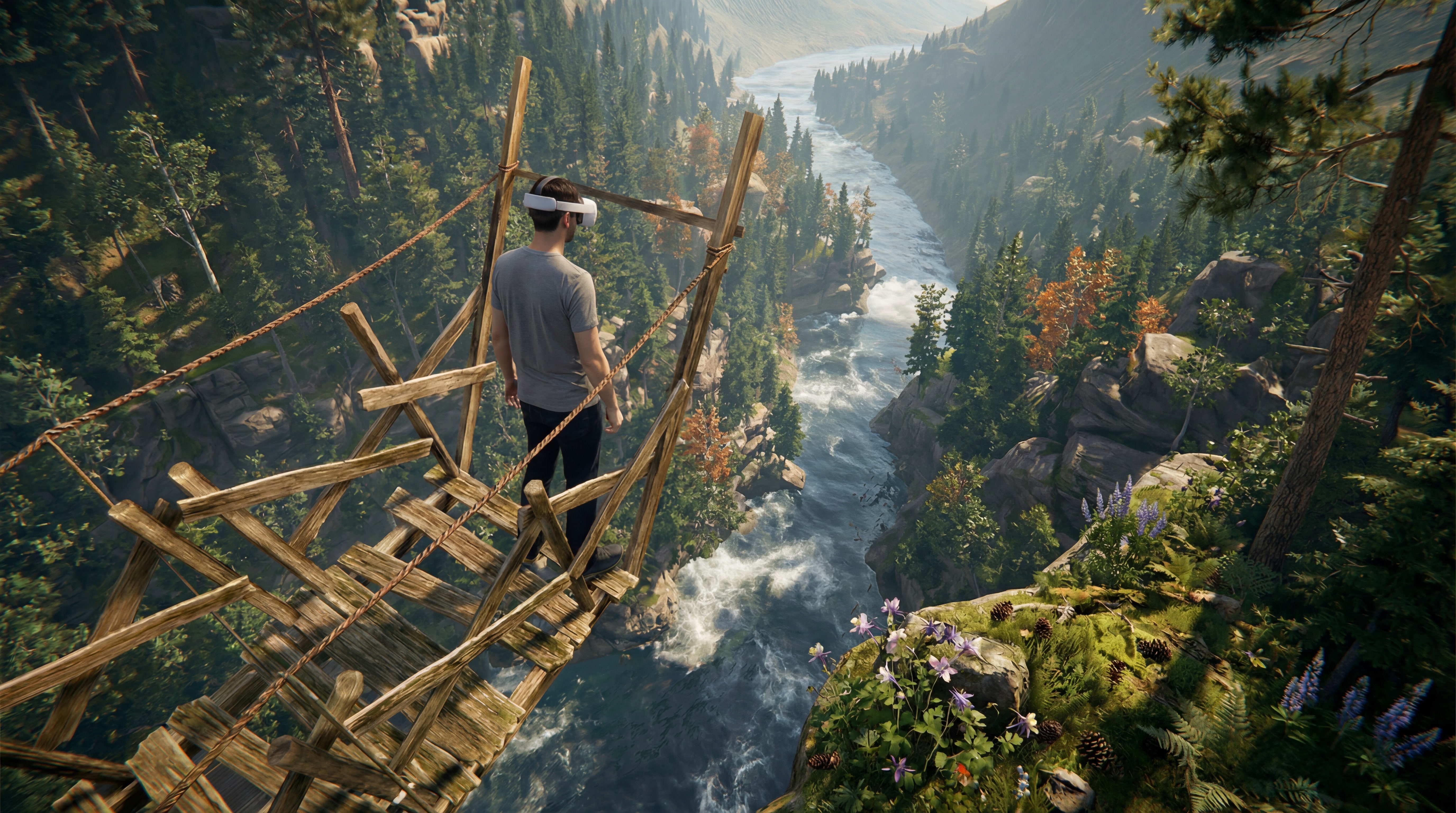 VR SuperShot Space Edition light saber combat game